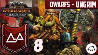 THE SLAYER CROWN QUEST  Total War Warhammer 3  UNGRIM IRONFIST IE Campaign Part 8 [upl. by Ahras]