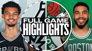 SPURS at CELTICS  FULL GAME HIGHLIGHTS  February 12 2025 [upl. by Nipha]