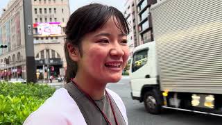 When the cute Japanese girl Nanachan became my rickshaw driver for the 3rd time in Japan [upl. by Leirraj]