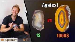 1 Agate vs 1000 Agate  How to recognize it 4K [upl. by Carisa313]