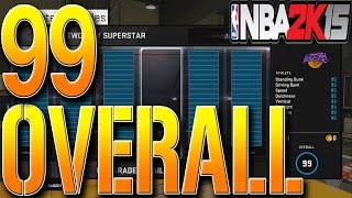 NBA 2K15 Tips How To Get ALL UPGRADES In MyCareer GLITCH  HOW TO GET 99 OVERALL FAST AND EASY [upl. by Anitsahs]