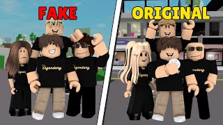 FAKE Vs ORIGINAL Sa Brookhaven RP Roblox [upl. by Blumenthal726]