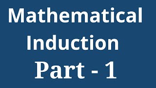 Principle of Mathematical Induction  Basic Mathematics  BCS  012  IGNOU BCA 1st Semester [upl. by Carine221]