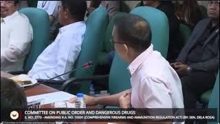 Senate hearing 8192024Regarding Amendments on RA no 10591 [upl. by Analat]