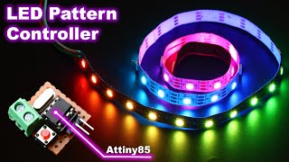 WS2812B LED Pattern Attiny85 Arduino [upl. by Kalil]