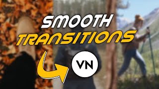 3 SEAMLESS Transitions In VN App [upl. by Eiwoh]