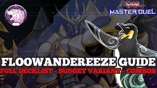 Floowandereeze Deck And Combo Guide  YuGiOh Master Duel Decklist [upl. by Nonnek]