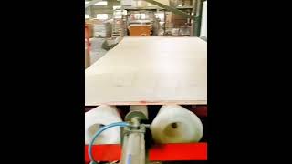 Board single side double side coating machine gluing machine brushing machine rolling machine [upl. by Greenstein]