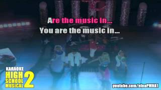 KARAOKE You Are The Music In Me Sharpay Version High School Musical 2 [upl. by Hattie]