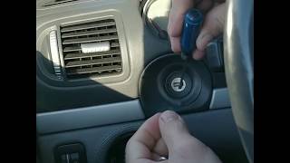 Porsche Cayenne  How to remove stuckedbroken key from ignition lock DIY Porsche [upl. by Neztnaj]