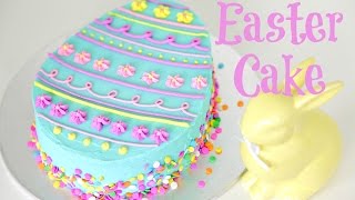 Easter Egg Cake Decorating  CAKE STYLE [upl. by Fahland]