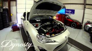 Vortech Supercharged Scion FRS Dyno with 287 Pulley E85 339WHP [upl. by Glinys]