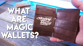 Garzini Magic Wallets One of the COOLEST leather wallets Ive ever seen [upl. by Yard]