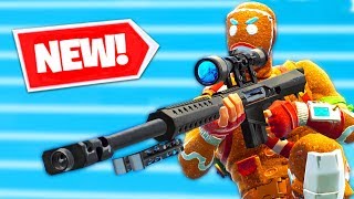 NEW HEAVY SNIPER Gameplay in Fortnite Battle Royale [upl. by Otrebcire]