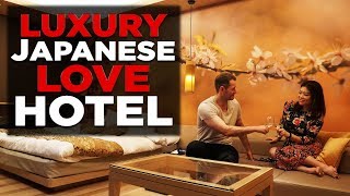 Luxury JAPANESE LOVE HOTEL Tour In Tokyo  Olympic Edition [upl. by Akiaki]