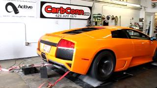 Lamborghini Murcielago Lp640 topspeed dyno run BRUTAL [upl. by Rafael180]