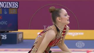 2019 Rhythmic Worlds Baku AZE – Sabina ZALESAKOVA CZE qualifications Clubs [upl. by Greta395]