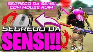 MELHOR SENSI PARA EMULADOR  SENSI PARA MOUSE RUIM [upl. by Liggitt561]