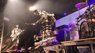 2018  LIVE ROBOT ROCK COMPRESSORHEAD [upl. by Ennairol]