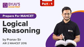 Logical Reasoning MBA CET  MAHCET MBA 2023  Part1  Ace CET Preparation  BYJUS Exam Prep [upl. by Natiha]