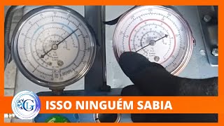 Como identificar defeitos no ar condicionado automotivo lendo as pressões no manômetro [upl. by Refennej]