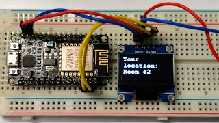 Indoor positioning with ESP8266 NodeMCU using WiFi and Machine Learning [upl. by Ennairod]