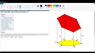 2021 Fall AMC 10A Problem 17 [upl. by Ardnaik]