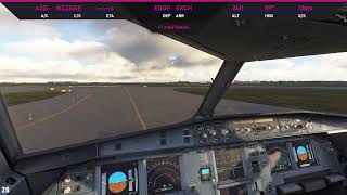 MSFS LIVE STREAM ON VATSIM  FENIX 321  Landing at Coppenhagen [upl. by Flam420]