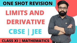 One Shot Revision  Limits and Derivative  Class 11th Maths [upl. by Eremihc974]