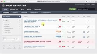 Jitbit Helpdesk Ticketing System Walkthrough [upl. by Eitsyrk]