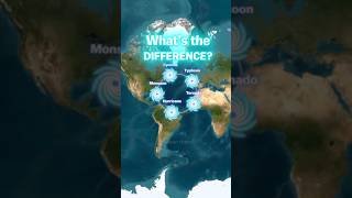 🌪️ Hurricanes Tornadoes Typhoons Cyclones amp Monsoons 🌧️ What’s the Difference [upl. by Asilav134]