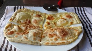 Focaccia di Recco  Rustic CheeseFilled Italian Flatbread [upl. by Odlanra116]