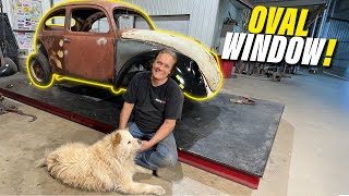 1956 Volkswagen Oval Window Bug Project  Back to My Roots [upl. by Vashtee]