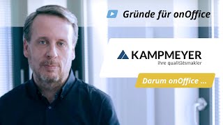 KAMPMEYER Immobilien  onOffice Software [upl. by Katt]