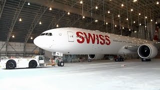 Boeing 777300ER Swiss Air Lines [upl. by Aretta772]