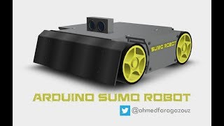 Arduino Sumo Robot [upl. by Ynnek]