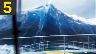 5 BIG Waves You Wouldnt Believe if not on video [upl. by Bushey]