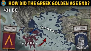 How did the Peloponnesian War Happen  Athens Faces Sparta 431–404 BC [upl. by Awad]