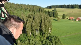 Mit dem Heißluftballon über den Schwarzwald [upl. by Siahc530]