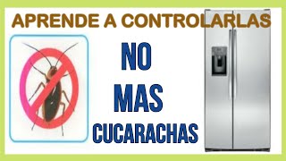 💪 COMO ELIMINAR LAS CUCARACHAS DE LA NEVERA  No More Roaches [upl. by Eenafets]