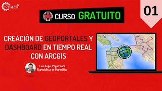 👨‍🏫 Curso ¡GRATIS Creación de Geoportales y Dashboard en Tiempo Real con ArcGIS  CAEG [upl. by Akilak766]