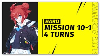 Blue Archive  Mission 101 Hard 4 Turns [upl. by Brant]