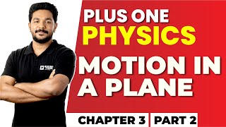 Plus One Physics Exam  Motion in a Plane Part 2  Chapter 3  Exam Winner 1  1 Exam [upl. by Aikyt]