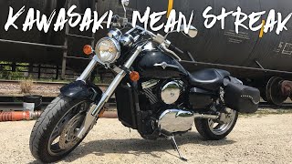 Kawasaki Mean Streak Complete Oil Change [upl. by Trebornhoj590]