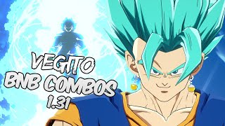 DBFZ 131 Vegito BnB  Advanced Combos  DRAGON BALL FighterZ [upl. by Sennahoj]