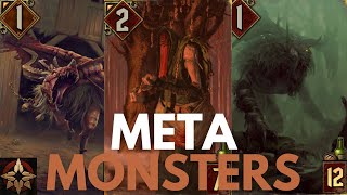 GWENT  202411  Monsters  Arachas Swarm  This deck is a 100  META this season [upl. by Slade52]