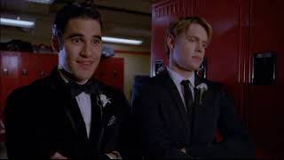 Glee  Sam and Blaine Tell Finn The Warblers Cheated and Trent Backs Them Up 4x11 [upl. by Barolet]