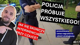 POLICJANCI PRÓBUJĄ OHYDNIE PODEJSC AUDYT OBYWATELSKI  ANALIZA [upl. by Rickey]