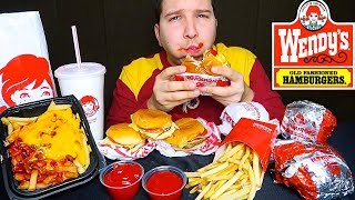 Wendys • MUKBANG [upl. by Ernie842]