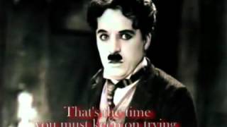 Smile Charlie Chaplin with lyrics [upl. by Nnayrrehs]